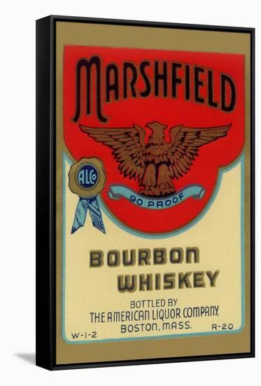 Marshfield Bourbon Whiskey-null-Framed Stretched Canvas
