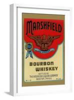 Marshfield Bourbon Whiskey-null-Framed Art Print