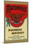 Marshfield Bourbon Whiskey-null-Mounted Art Print