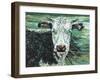 Marshland Cow I-Carolee Vitaletti-Framed Art Print