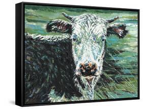 Marshland Cow I-Carolee Vitaletti-Framed Stretched Canvas