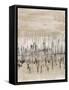 Marshline Reflection I-Jennifer Goldberger-Framed Stretched Canvas