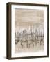 Marshline Reflection I-Jennifer Goldberger-Framed Art Print