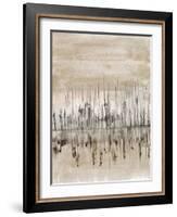 Marshline Reflection I-Jennifer Goldberger-Framed Art Print