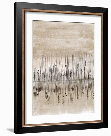 Marshline Reflection I-Jennifer Goldberger-Framed Art Print