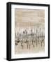 Marshline Reflection I-Jennifer Goldberger-Framed Art Print