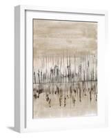 Marshline Reflection I-Jennifer Goldberger-Framed Art Print