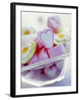 Marshmallow Hearts for Valentine's Day-Dr^ Martin Baumgärtner-Framed Photographic Print