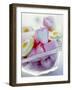 Marshmallow Hearts for Valentine's Day-Dr^ Martin Baumgärtner-Framed Photographic Print