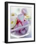 Marshmallow Hearts for Valentine's Day-Dr^ Martin Baumgärtner-Framed Photographic Print