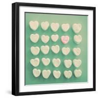 Marshmallow Love-Gail Peck-Framed Art Print