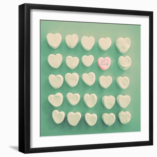 Marshmallow Love-Gail Peck-Framed Art Print