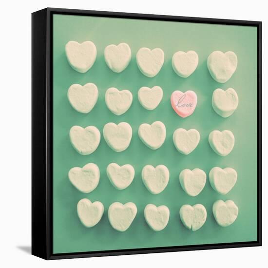 Marshmallow Love-Gail Peck-Framed Stretched Canvas