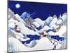 Marshmallow Winter-Bill Bell-Mounted Giclee Print