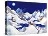 Marshmallow Winter-Bill Bell-Stretched Canvas