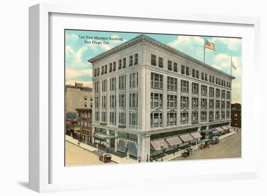 Marston Department Store-null-Framed Art Print