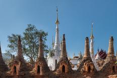 Ruins of Ancient Burmese Buddhist Pagodas-Marsy-Photographic Print