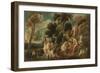 Marsyas Ill-Treated by the Muses, 1630-1640-Jacob Jordaens-Framed Giclee Print