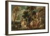 Marsyas Ill-Treated by the Muses-Jacob Jordaens-Framed Art Print