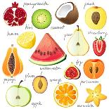 15 Bright Fruit Pieces-mart_m-Stretched Canvas