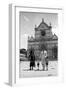 Marta Ornelas, Alvaro Domingo, Placido Domingo Jr. and Placido Domingo on Piazza Santa Croce-Sergio del Grande-Framed Photographic Print