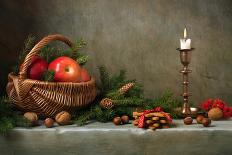 Christmas Still Life with Ginger Biscuits-Marta Teron-Photographic Print