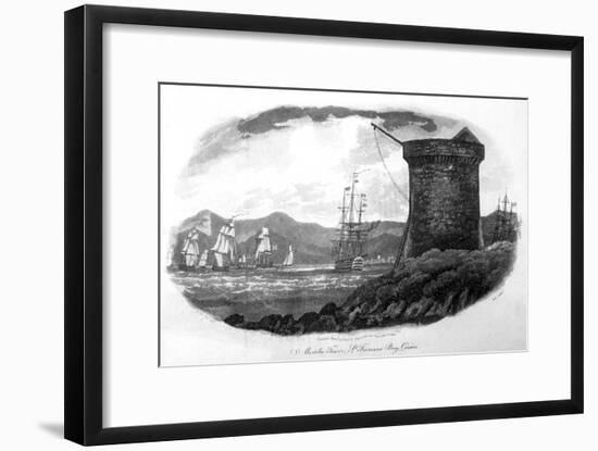 Martello Tower, Corsica-null-Framed Art Print