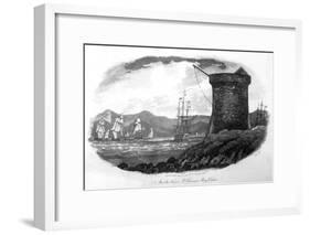 Martello Tower, Corsica-null-Framed Art Print