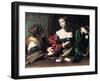 Martha and Mary Magdalene, C. 1598-Caravaggio-Framed Giclee Print