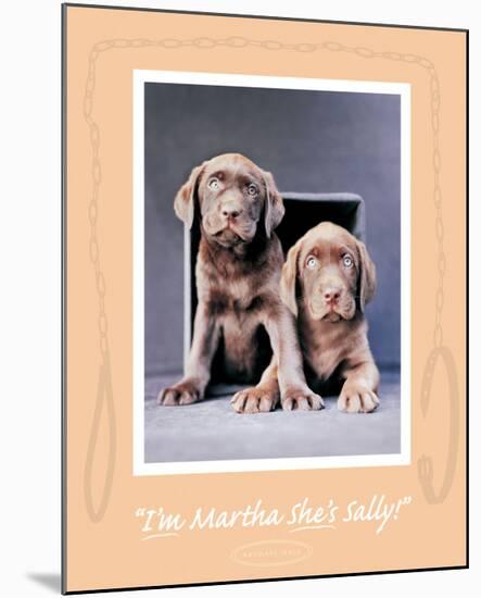 Martha and Sally-Rachael Hale-Mounted Premium Giclee Print
