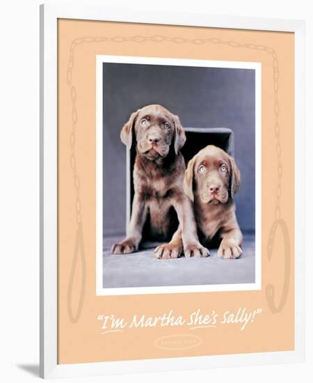 Martha and Sally-Rachael Hale-Framed Premium Giclee Print