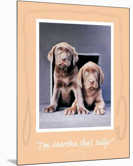 Martha and Sally-Rachael Hale-Mounted Premium Giclee Print