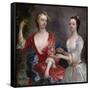 Martha and Teresa Blount (Oil on Canvas)-Charles Jervas-Framed Stretched Canvas