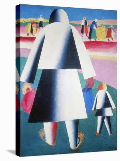 Martha and Vanka-Kasimir Malevich-Stretched Canvas