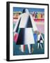 Martha and Vanka-Kasimir Malevich-Framed Giclee Print