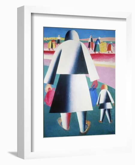 Martha and Vanka-Kasimir Malevich-Framed Giclee Print