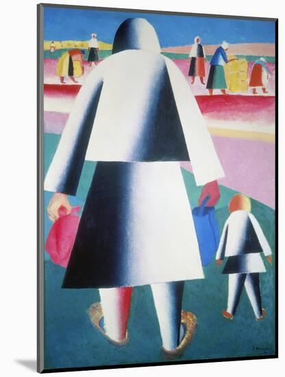 Martha and Vanka-Kasimir Malevich-Mounted Giclee Print