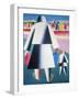 Martha and Vanka-Kasimir Malevich-Framed Giclee Print