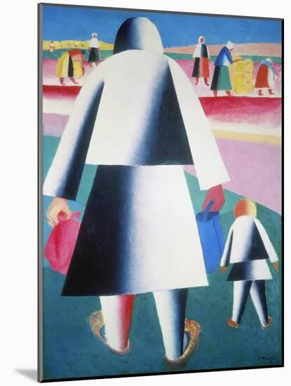 Martha and Vanka-Kasimir Malevich-Mounted Giclee Print