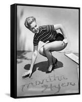 Martha Hyer-null-Framed Stretched Canvas