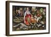 Martha Preparing the Meal for Jesus or Jesus at the House of Martha and Mary-Vincenzo Campi-Framed Giclee Print