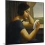 Martha, Reading a Letter, 1925-Georg Schrimpf-Mounted Giclee Print