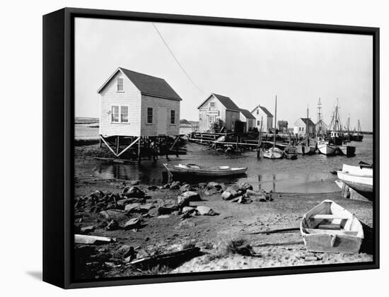 Martha's Vineyard Lobster Shacks-null-Framed Stretched Canvas