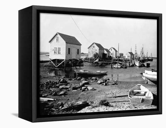 Martha's Vineyard Lobster Shacks-null-Framed Stretched Canvas