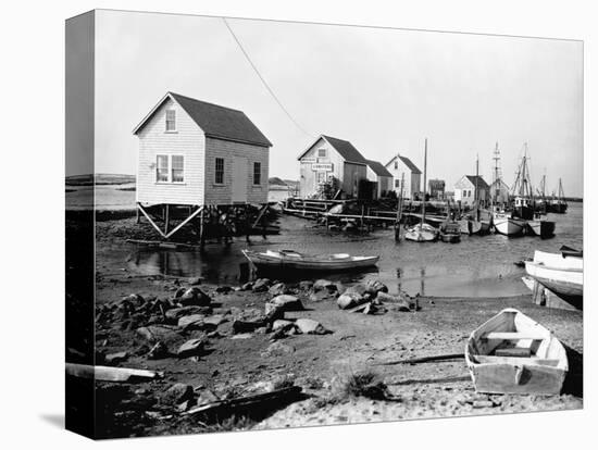 Martha's Vineyard Lobster Shacks-null-Stretched Canvas