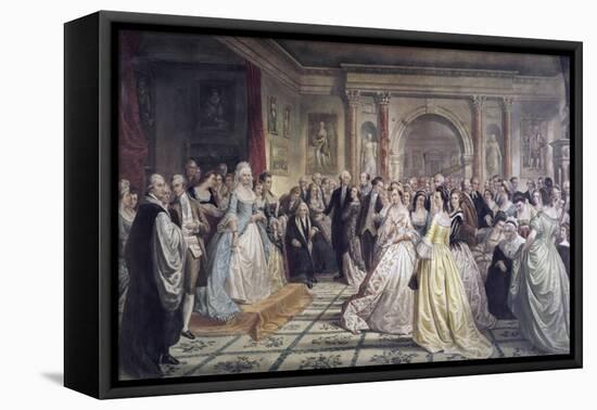 Martha's Washington-Daniel Huntington-Framed Stretched Canvas