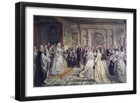 Martha's Washington-Daniel Huntington-Framed Giclee Print