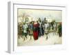 Martha the Mayoress Escorted to Moscow, 1880-Aleksey Kivshenko-Framed Giclee Print