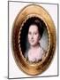 Martha Washington, First Lady, Miniature Portrait by Charles Willson Peale, 1776-null-Mounted Photo