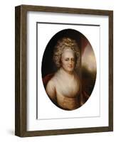 Martha Washington-Rembrandt Peale-Framed Giclee Print